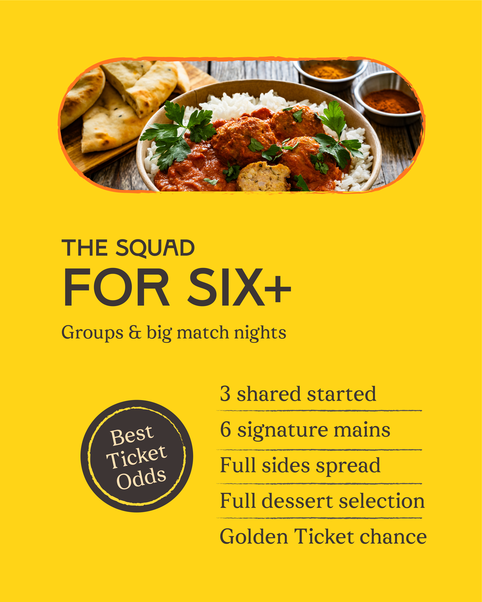 The Squad: For Six+